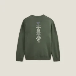 Jules Sweat col rond imprimé devant dos- Sweat