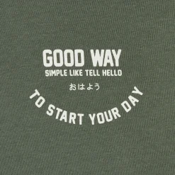 Jules Sweat col rond imprimé devant dos- Sweat