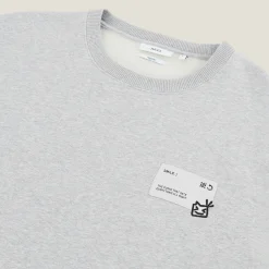 Jules Sweat col rond imprimé devant- Sweat