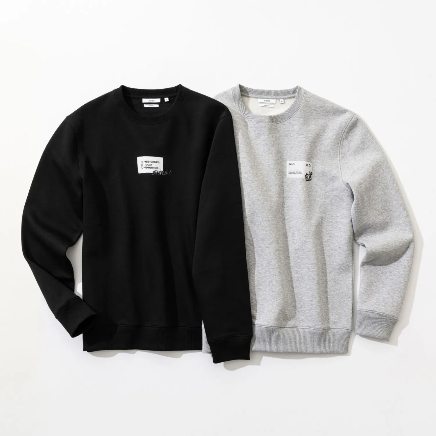 Jules Sweat col rond imprimé devant- Sweat