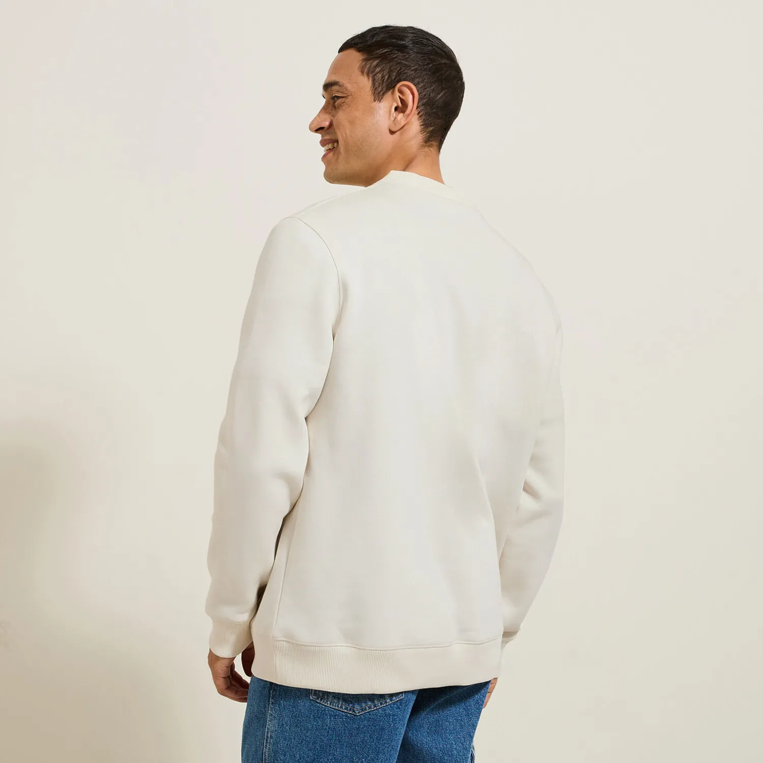 Jules Sweat col rond imprimé devant- Sweat