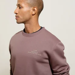 Jules Sweat col rond imprimé devant- Sweat