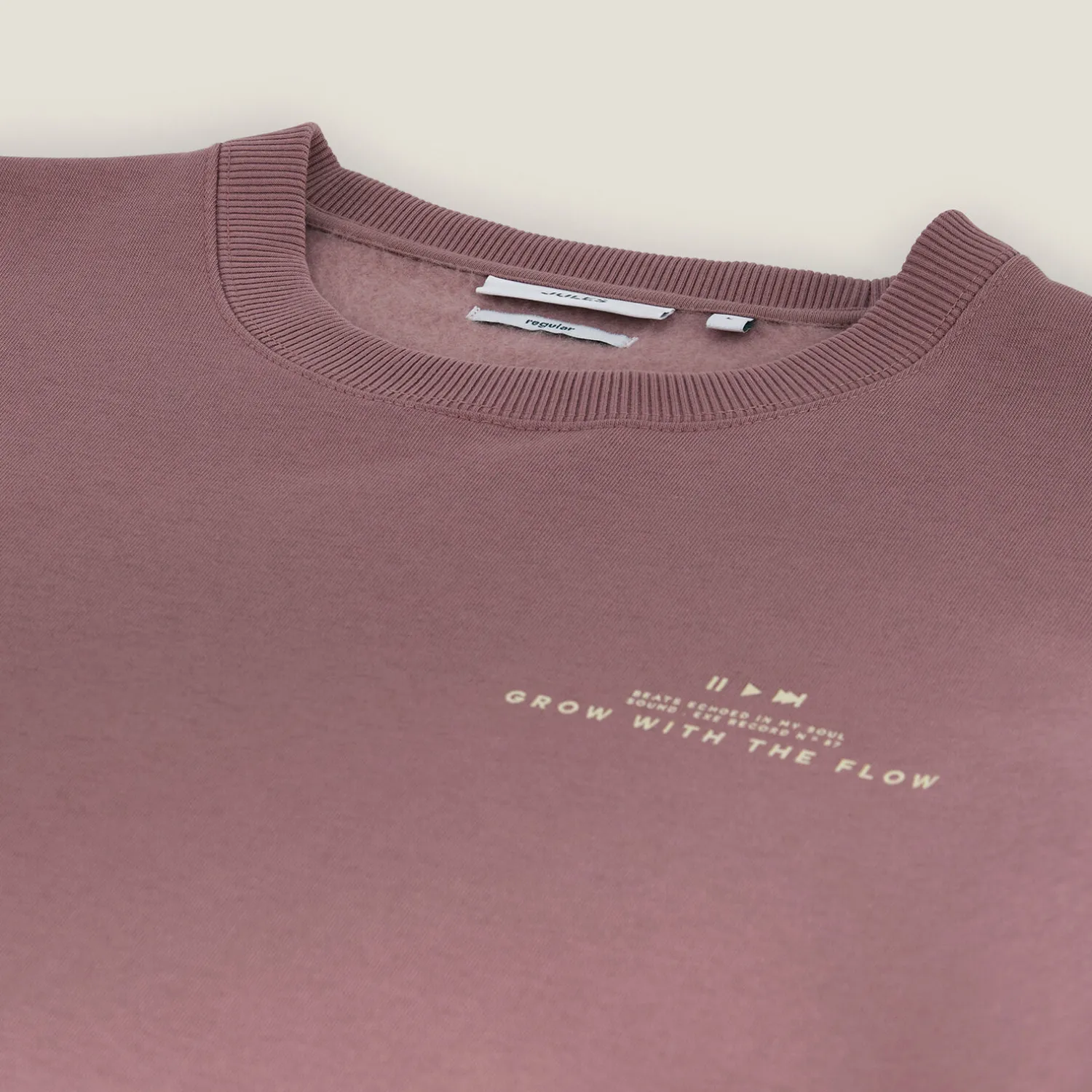 Jules Sweat col rond imprimé devant- Sweat