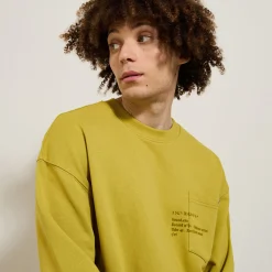 Jules Sweat col rond poche et animation- Sweat