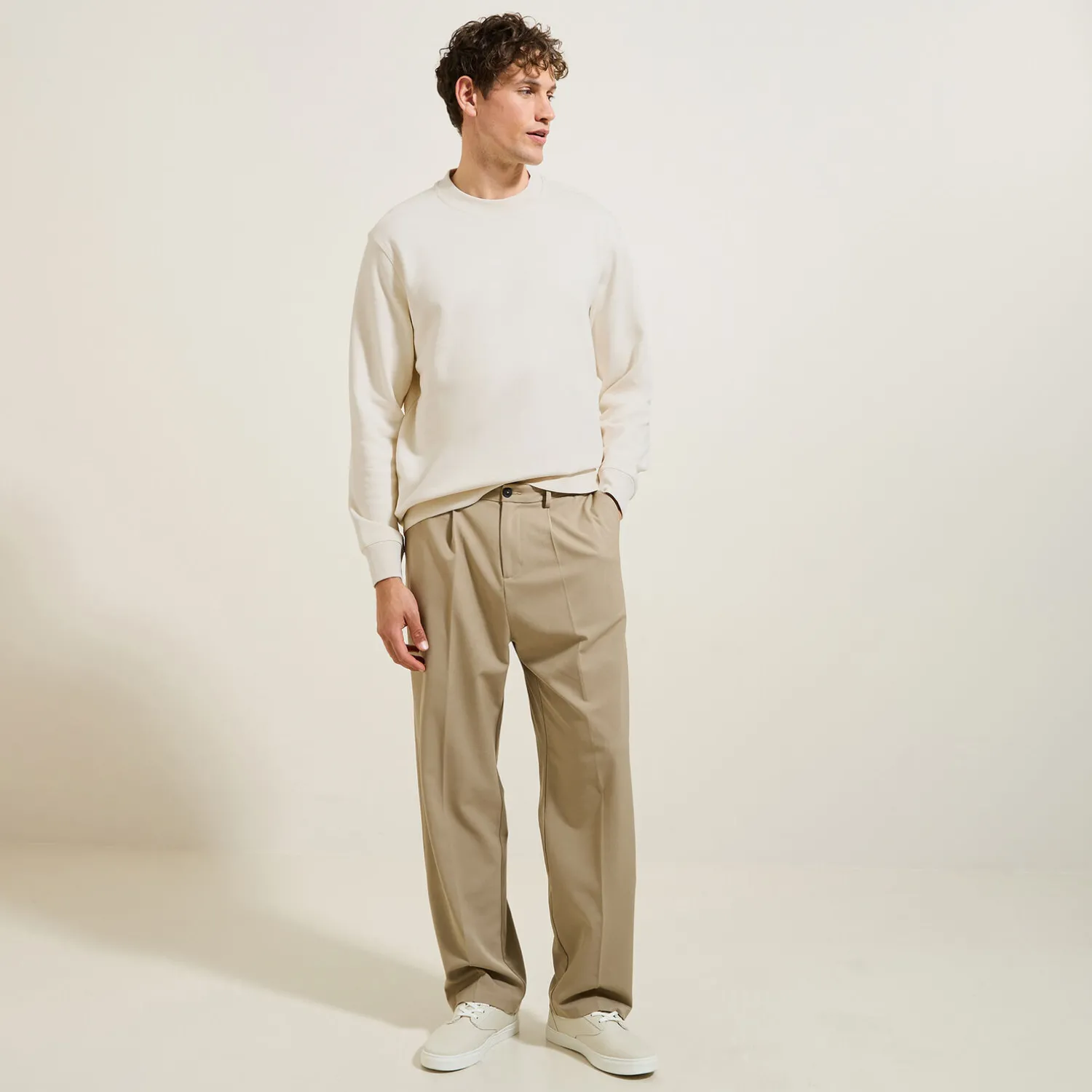 Jules Sweat col rond uni- Sweat