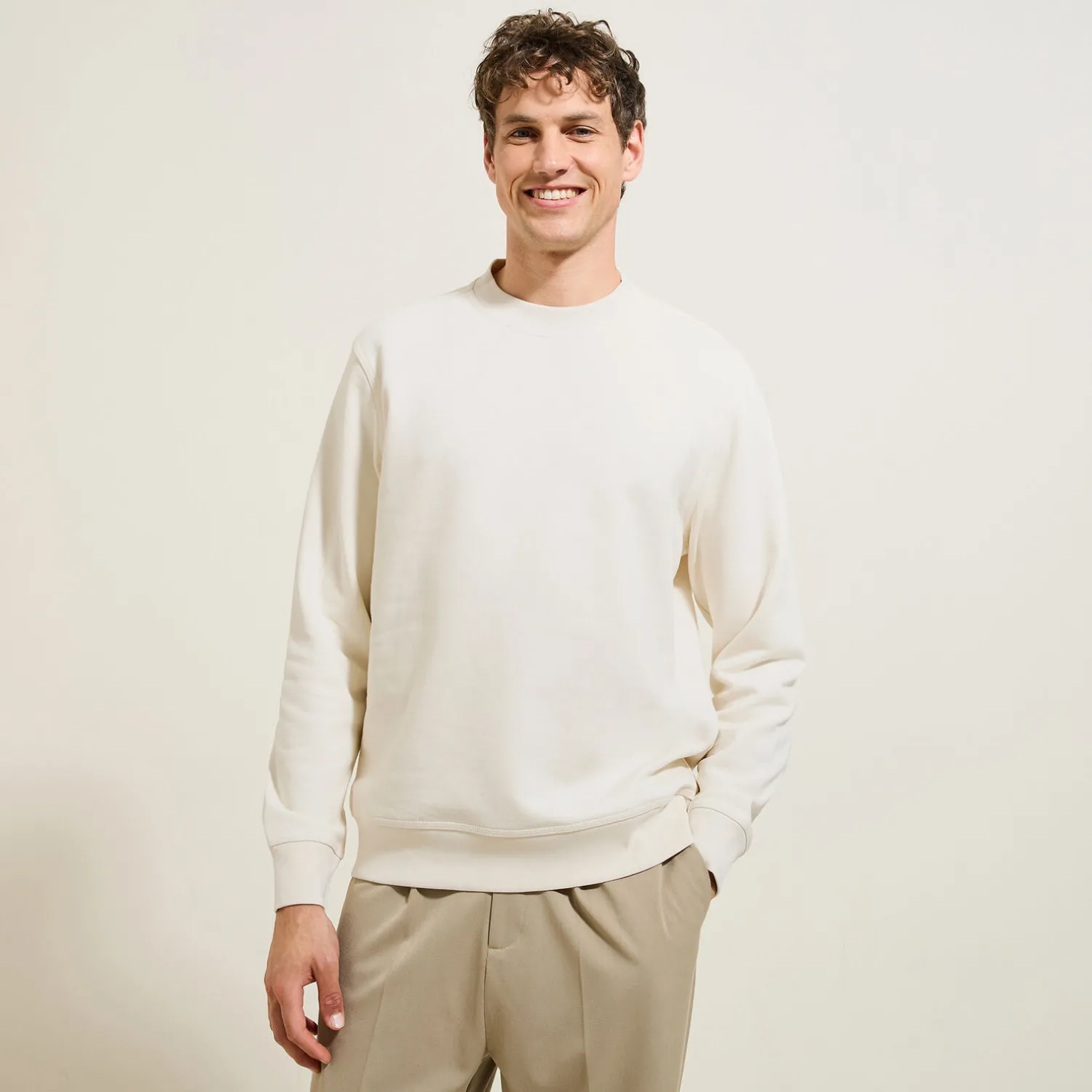 Jules Sweat col rond uni- Sweat