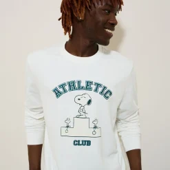 Jules Sweat imprimé Athletic Club licence Peanuts- Sweat