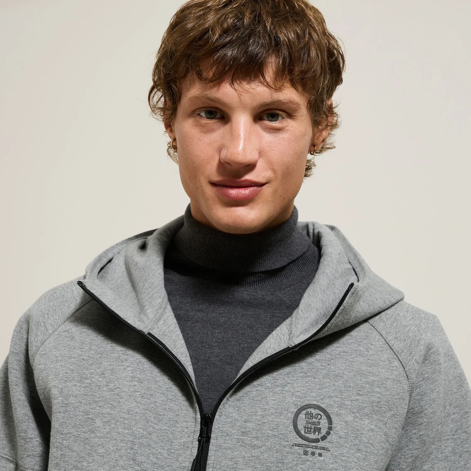 Jules Sweat zippé à capuche- Sweat