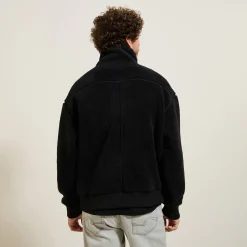 Jules Sweat zippé en sherpa- Sweat