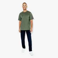 Jules Tee shirt brodé col rond- T-shirt