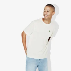 Jules Tee shirt brodé col rond- T-shirt