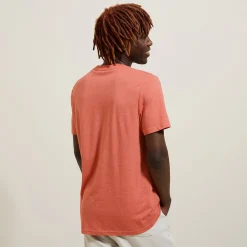 Jules Tee shirt col rond basique en coton- T-shirt