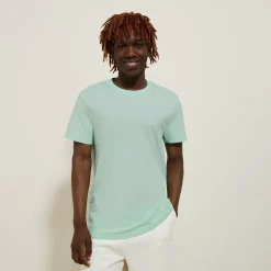 Jules Tee shirt col rond basique en coton- T-shirt