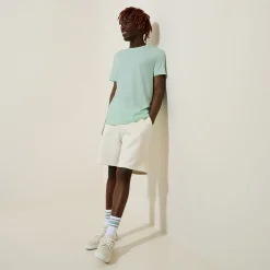 Jules Tee shirt col rond basique en coton- T-shirt