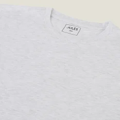 Jules Tee shirt col rond basique en coton- T-shirt