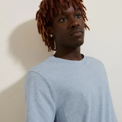 Jules Tee shirt col rond basique en coton- T-shirt