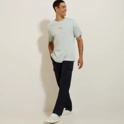 Jules Tee shirt col rond imprimé en coton- T-shirt