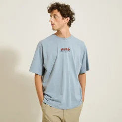 Jules Tee shirt col rond imprimé- T-shirt