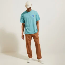 Jules Tee shirt col rond imprimé- T-shirt