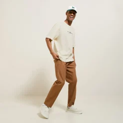 Jules Tee shirt col rond imprimé en coton- T-shirt