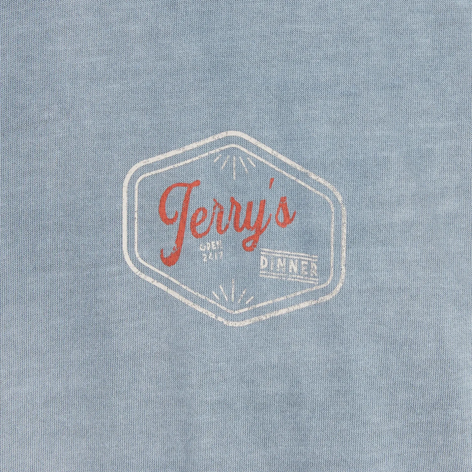 Jules Tee shirt col rond imprimé en coton- T-shirt