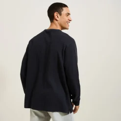 Jules Tee shirt col rond imprimé devant- T-shirt