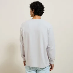 Jules Tee shirt col rond imprimé devant- T-shirt