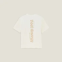 Jules Tee shirt col rond imprimé en coton- T-shirt