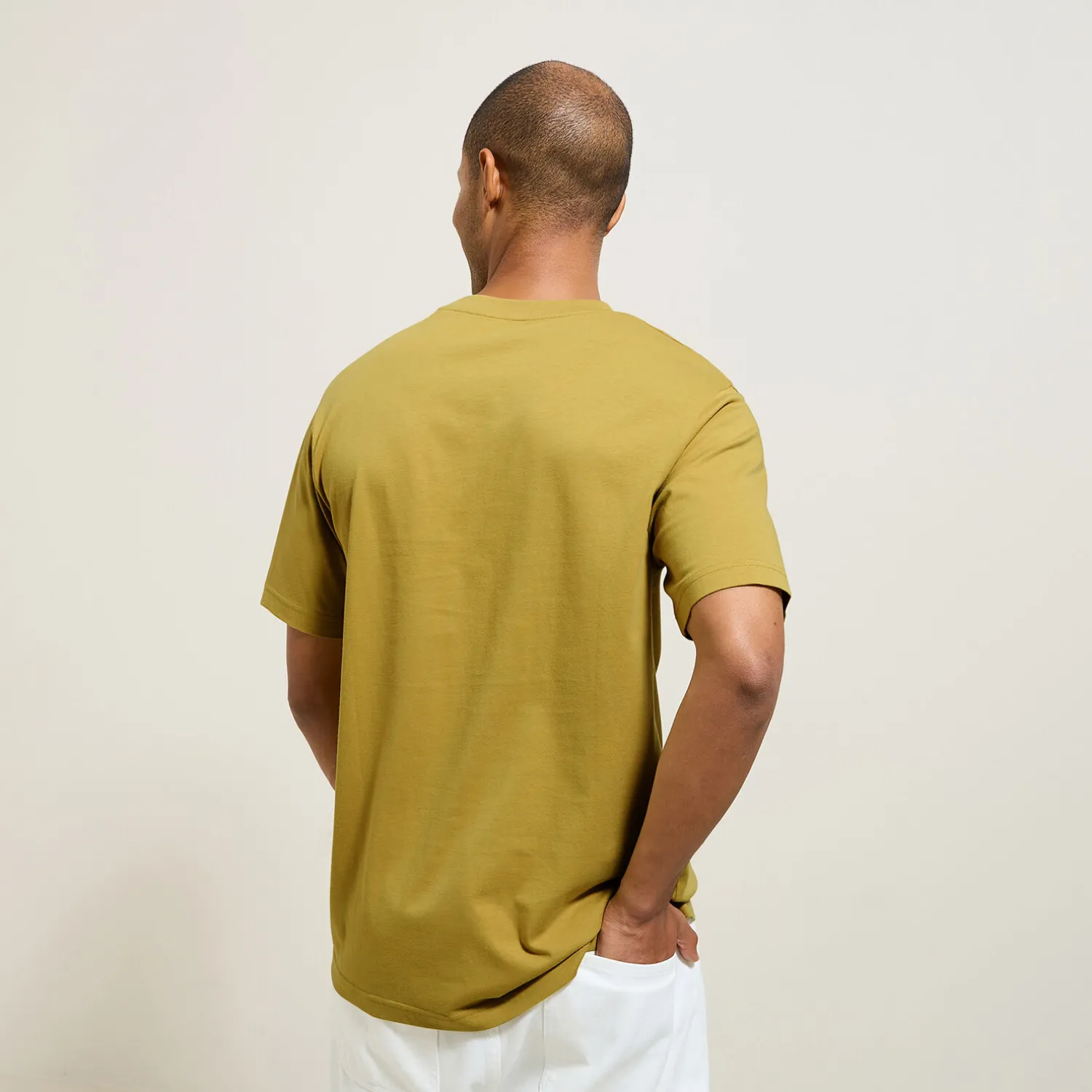 Jules Tee shirt col rond imprimé en coton- T-shirt