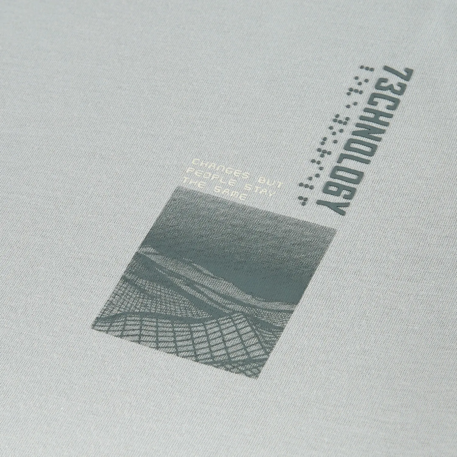 Jules Tee shirt col rond imprimé en coton- T-shirt