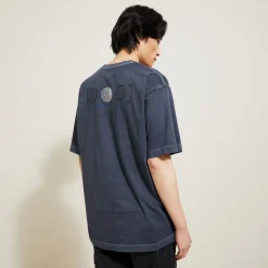 Jules Tee shirt col rond imprimé en coton- T-shirt