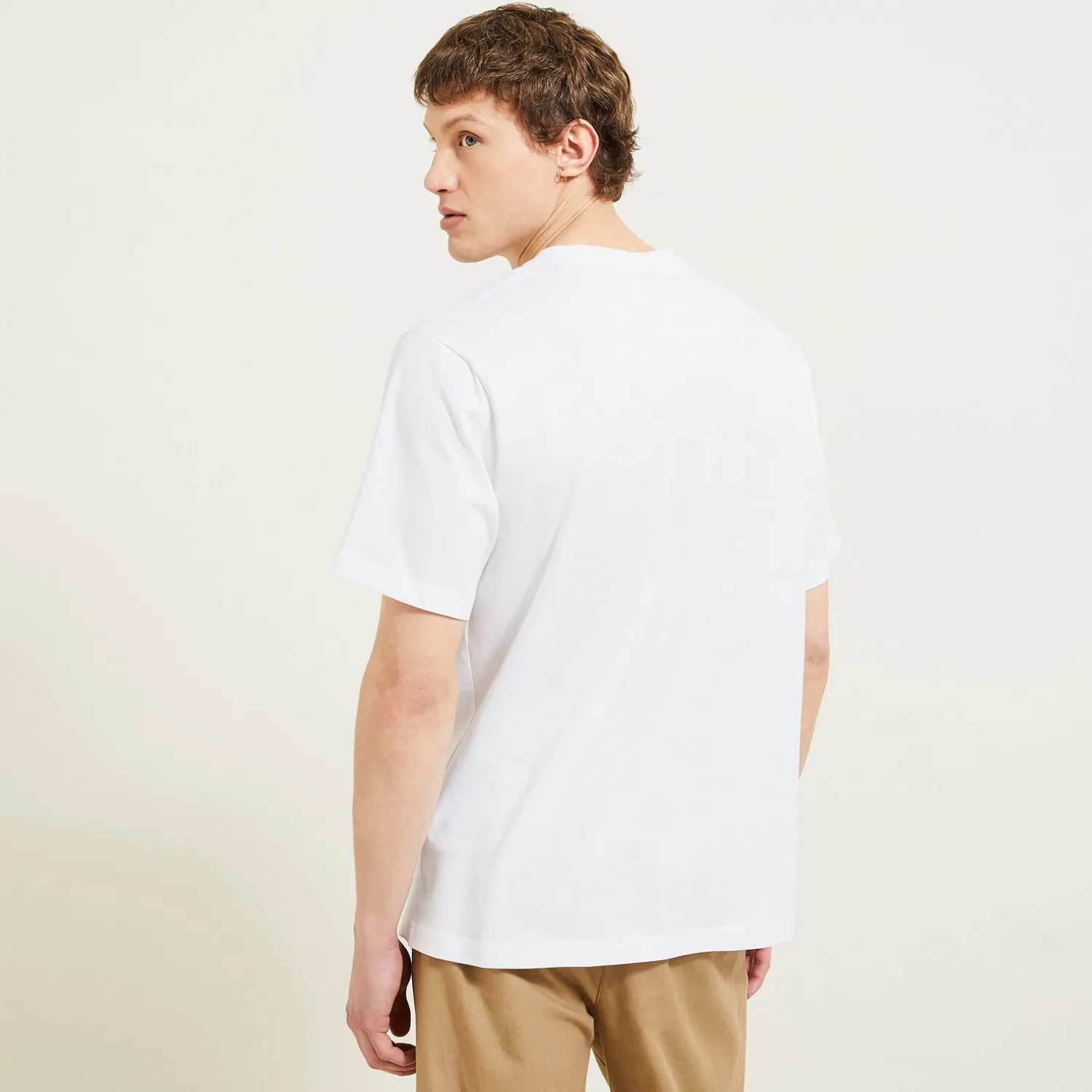 Jules Tee shirt col rond imprimé placé paysage- T-shirt