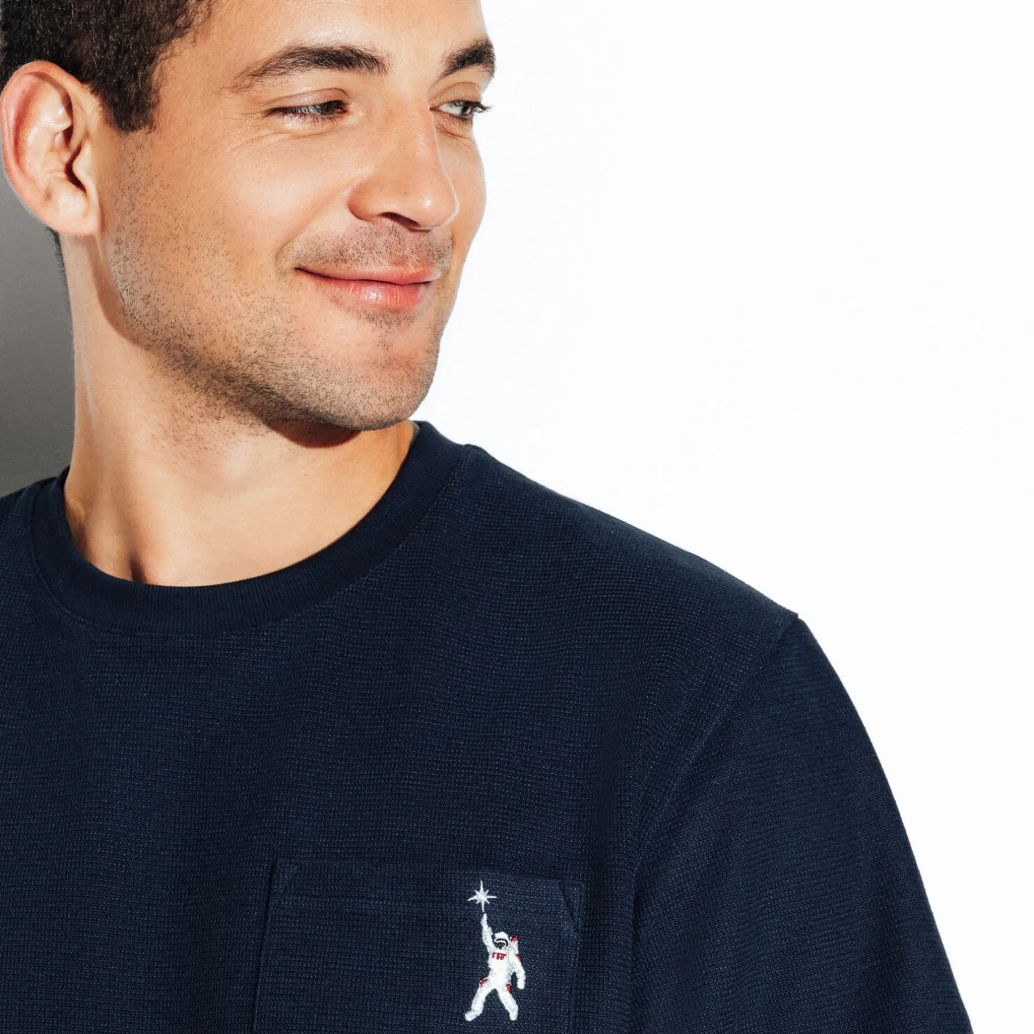 Jules Tee shirt col rond reliéfé- T-shirt