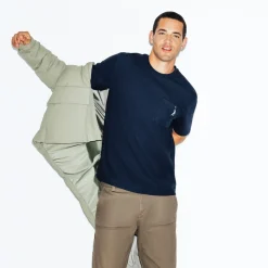 Jules Tee shirt col rond reliéfé- T-shirt