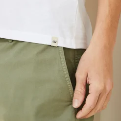 Jules Tee shirt col V en coton- T-shirt