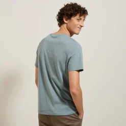 Jules Tee shirt col V en coton- T-shirt