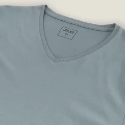 Jules Tee shirt col V en coton- T-shirt