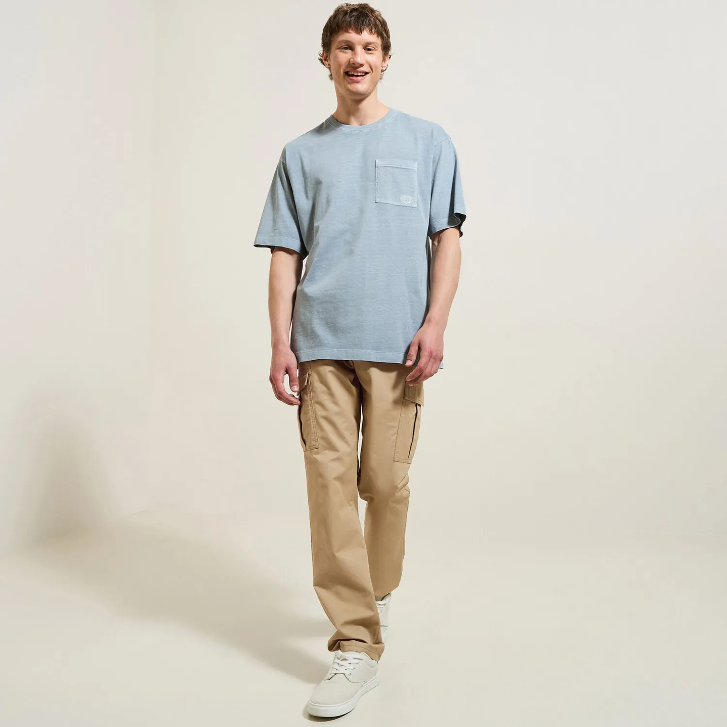 Jules Tee shirt coton poche poitrine- T-shirt