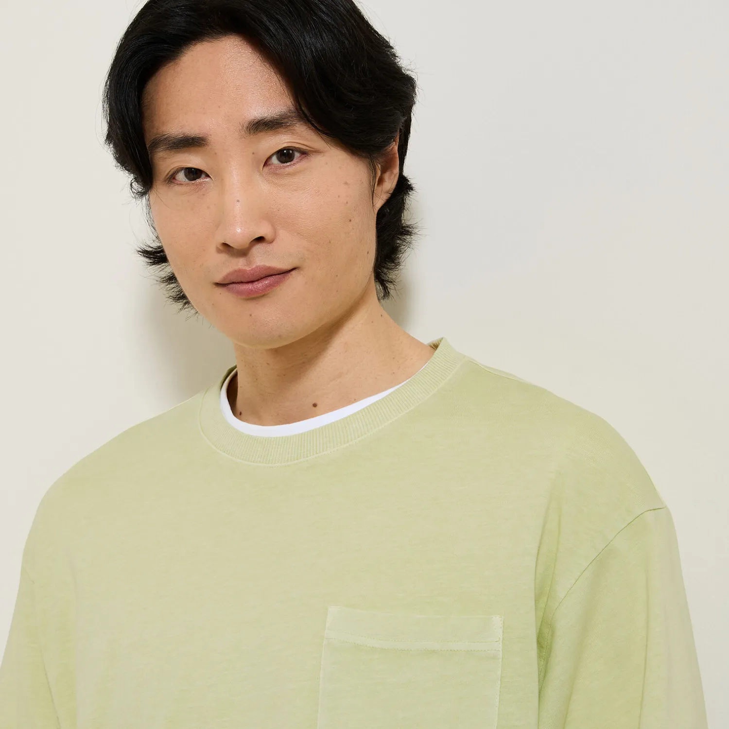 Jules Tee shirt coton poche poitrine- T-shirt