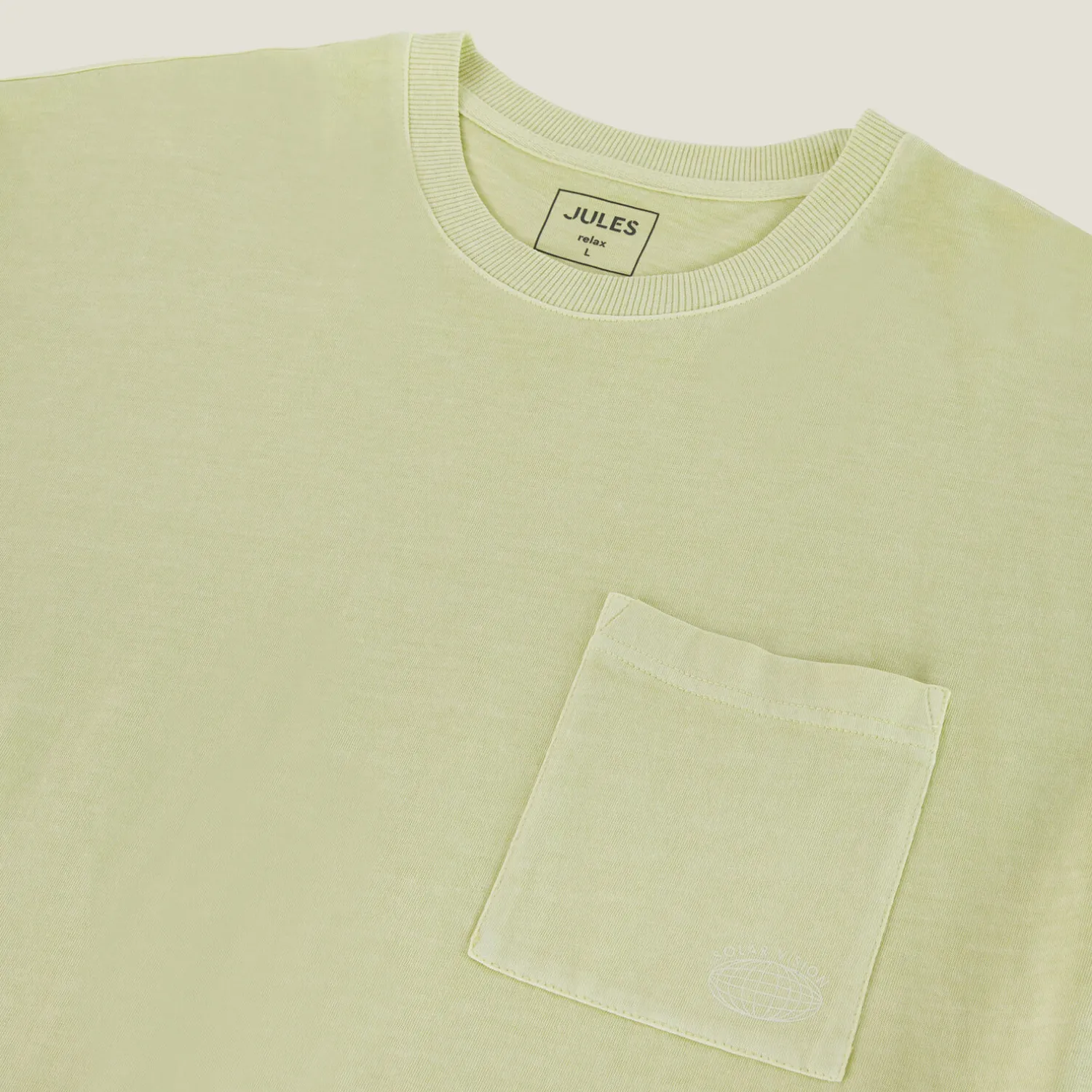 Jules Tee shirt coton poche poitrine- T-shirt