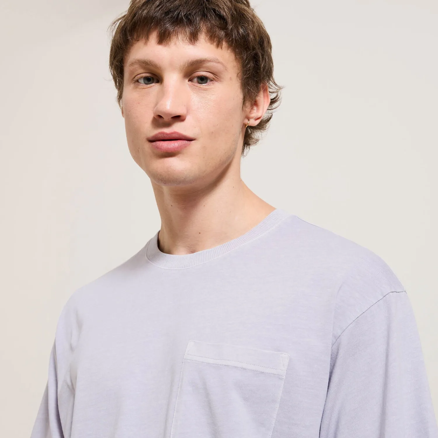 Jules Tee shirt coton poche poitrine- T-shirt