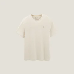 Jules Tee shirt effet microrayé broderie poitrine- Smart Casual|T-shirt