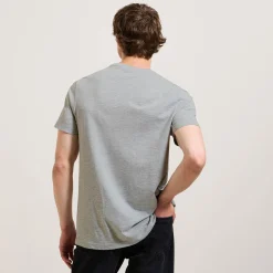 Jules Tee shirt en coton col rond basique- T-shirt