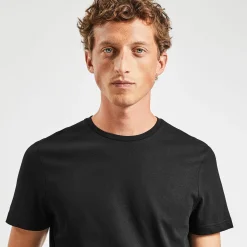 Jules Tee shirt en coton col rond basique- T-shirt