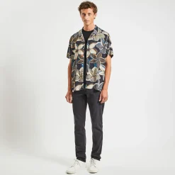 Jules Tee shirt en coton col rond basique- T-shirt