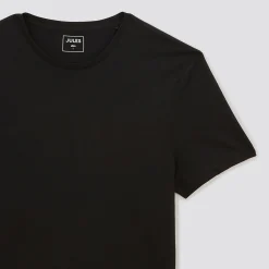 Jules Tee shirt en coton col rond basique- T-shirt