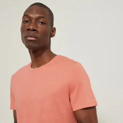 Jules Tee shirt en coton col rond basique- T-shirt