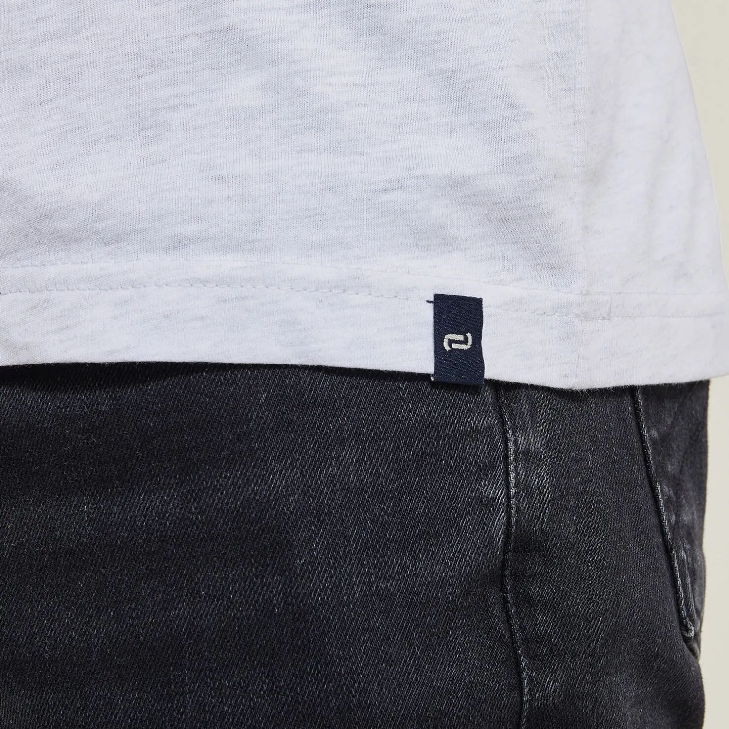 Jules Tee shirt en coton col rond basique- T-shirt