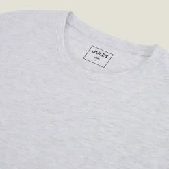 Jules Tee shirt en coton col rond basique- T-shirt