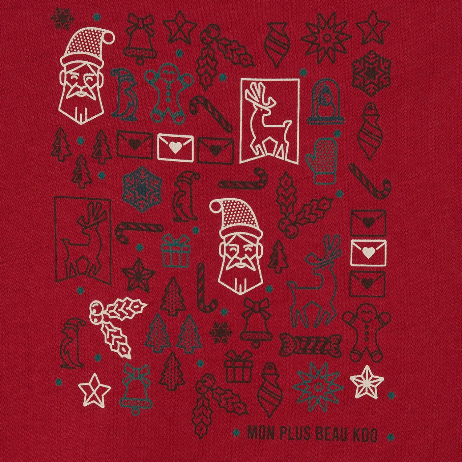 Jules Tee shirt enfant noël imprimé- T-shirt